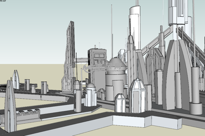 未来科技海域城市设计规划模型 构建可持续的海洋居住新范式