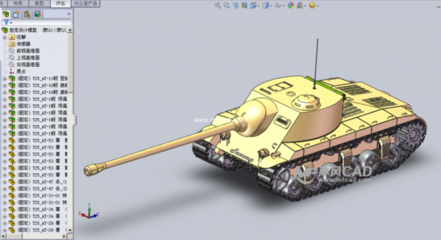坦克设计模型 从概念到实体的系统化构建