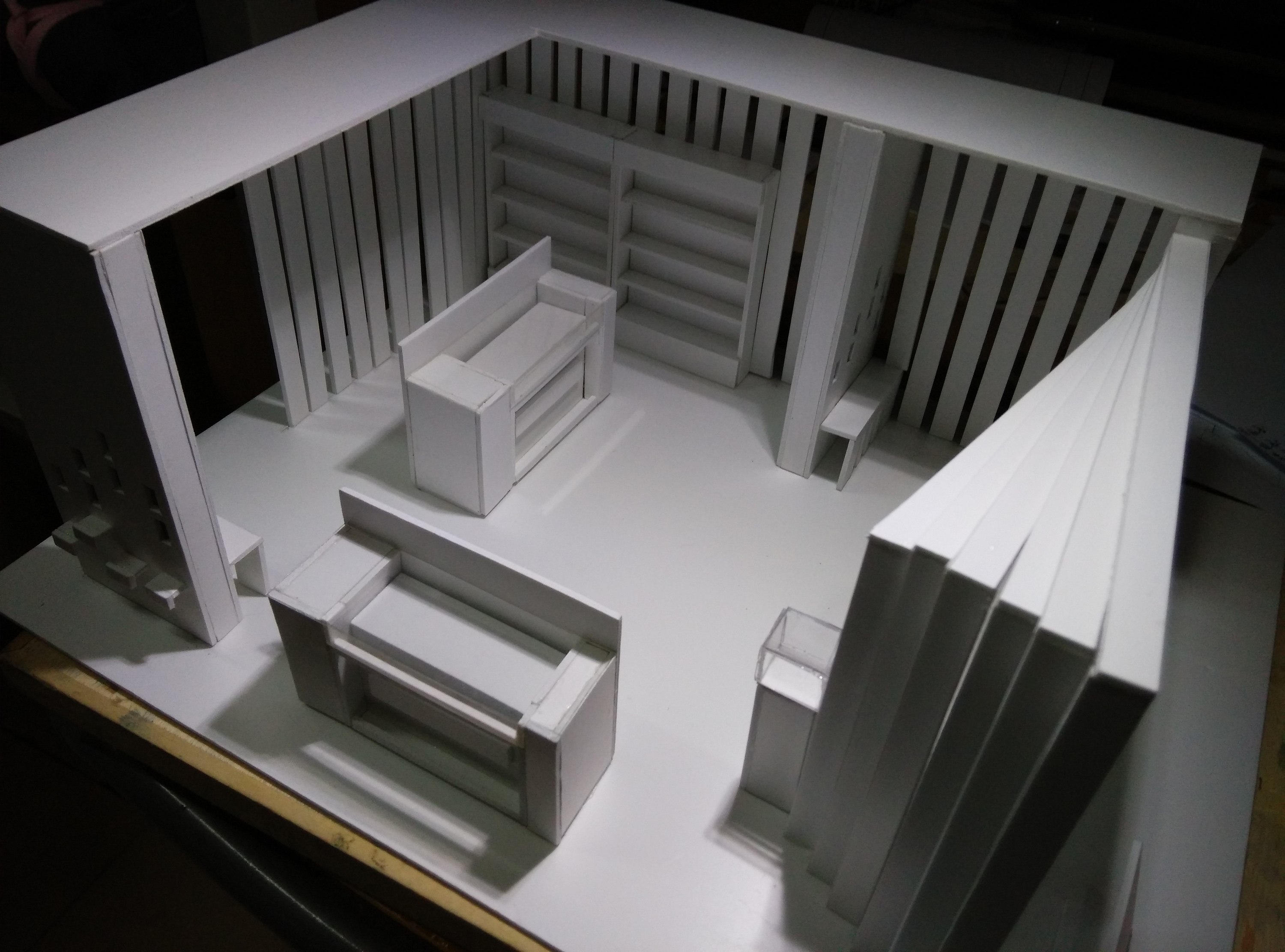 从概念到空间 WANGYxx 模型设计中的建筑语言探索